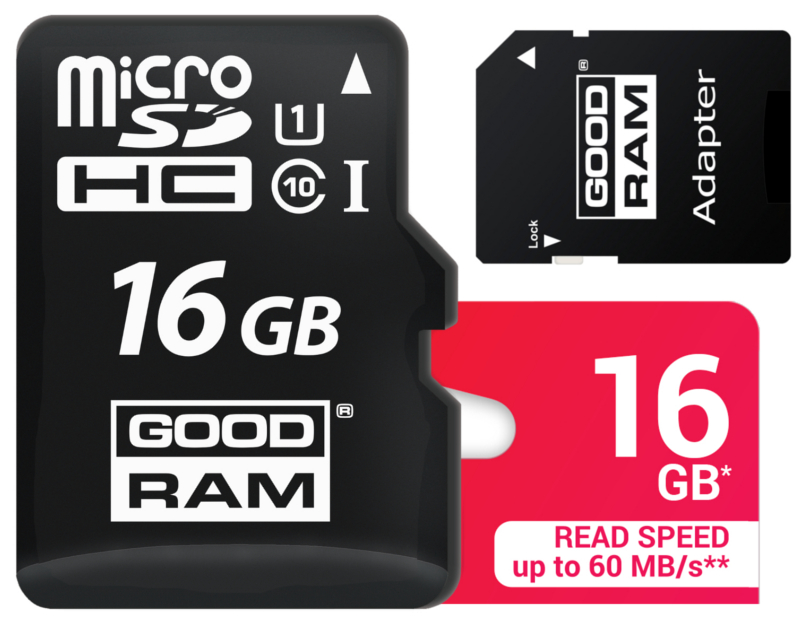 

Goodram Karta Pamięci Micro Sd 16GB Class 10 Uhs