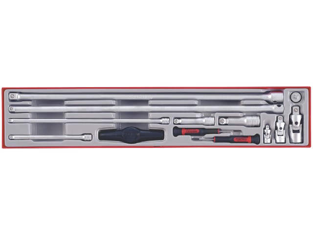 TENGTOOLS Zestaw przedłużek 1/4 3/8 1/2 13 szt