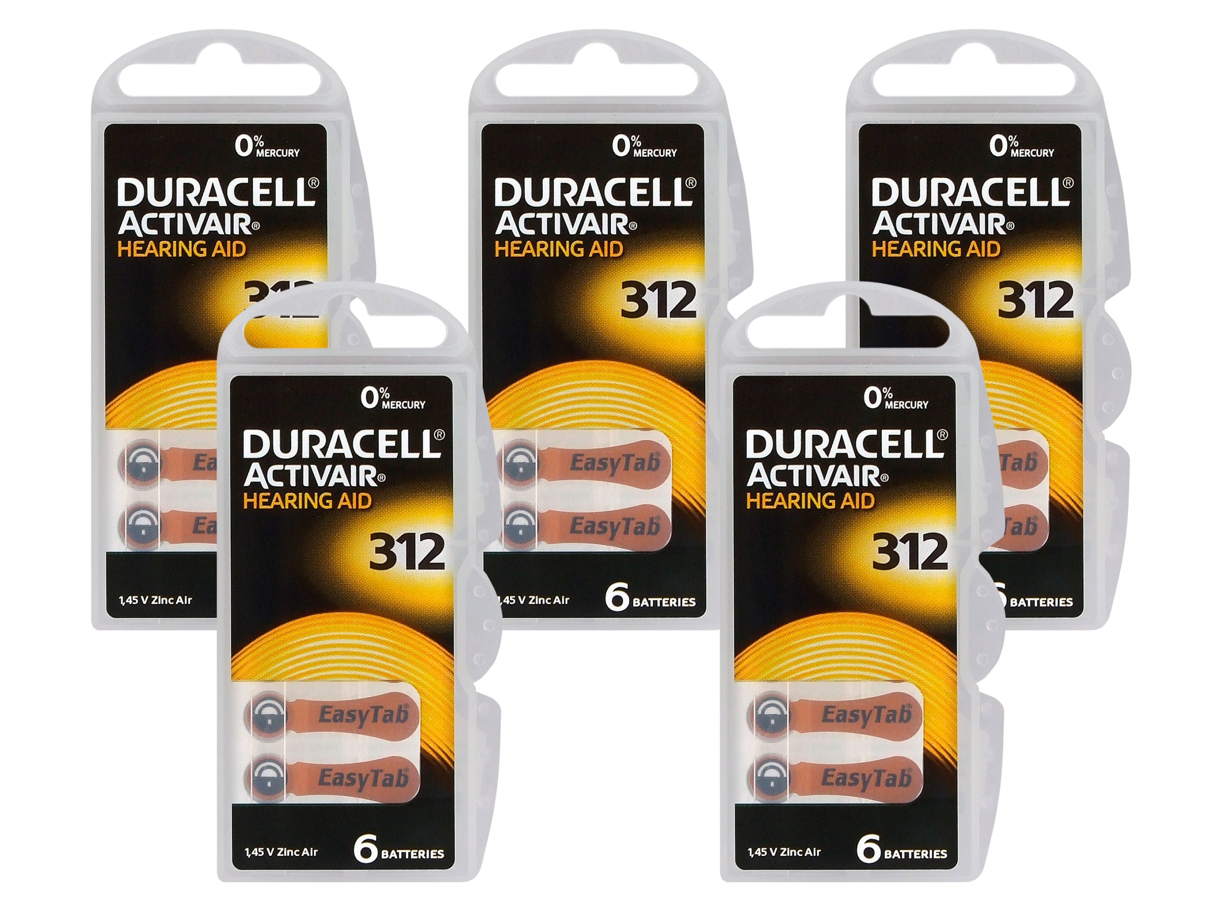 

Duracell 312 baterie do aparatów słuchowych 30 szt