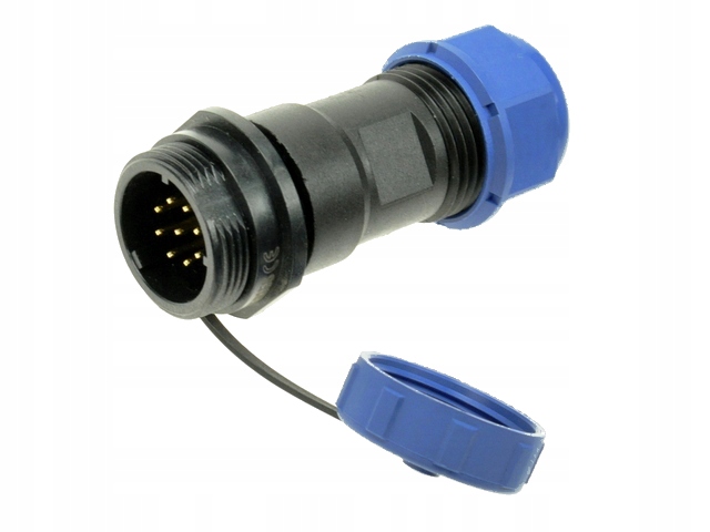 

Wtyk 9 pin 0,75mm2 5A 400V IP68 Weipu