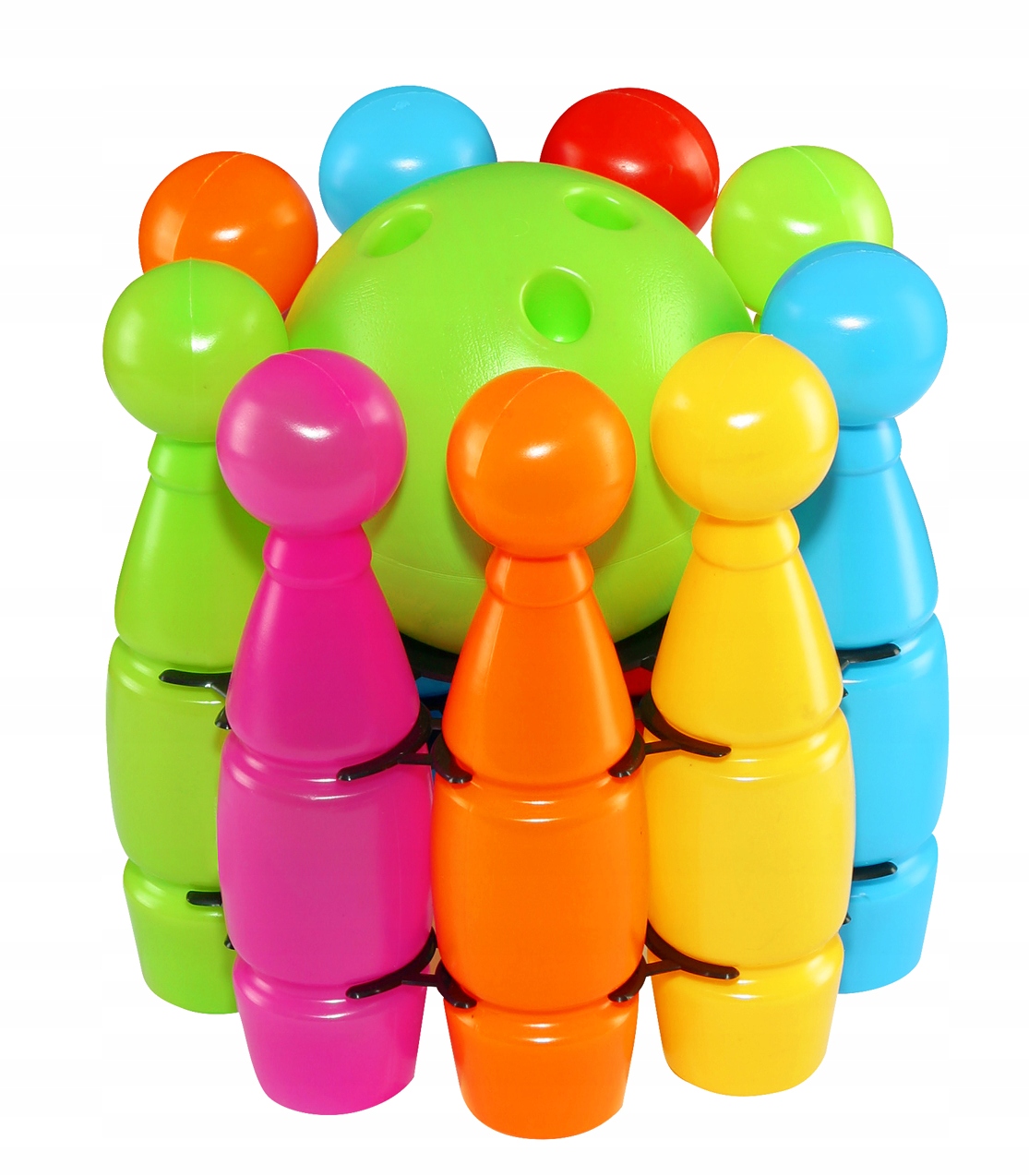 Kręgle MAXI aż 29,5 cm / PL BĄCZEK Wiek dziecka 12 m +