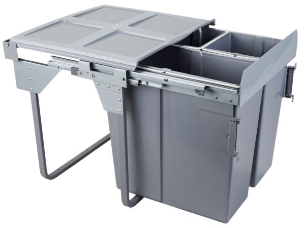 

Kosz Segregator Na Śmieci 600 MM CLG-609M-3 Amix