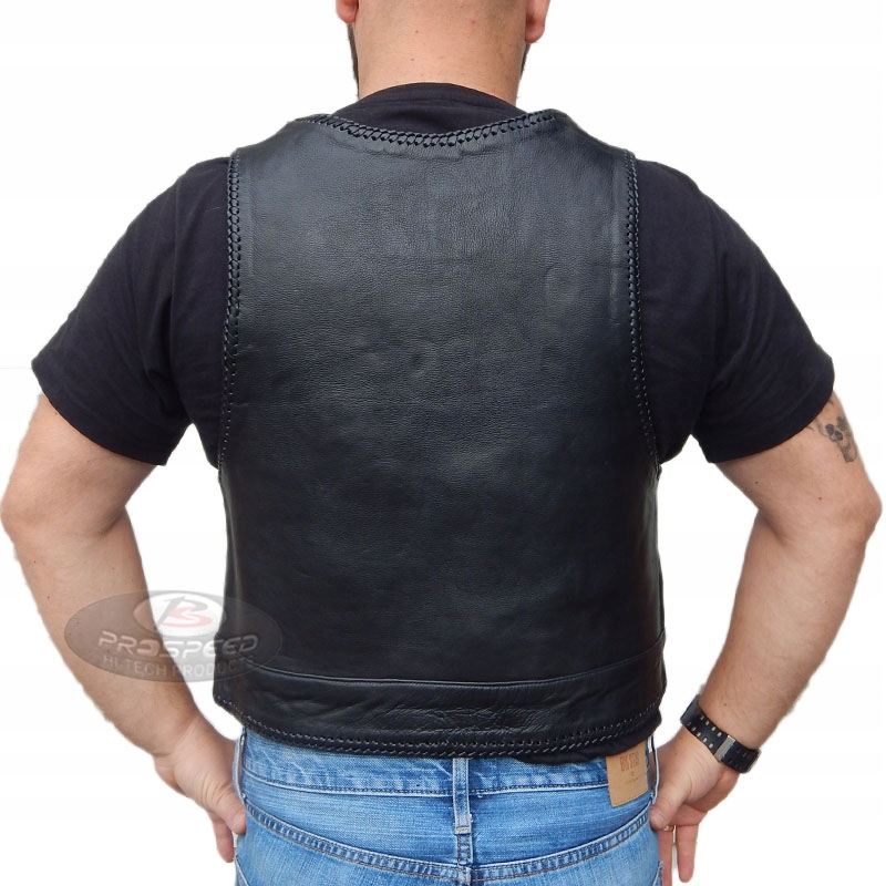KAMIZELKA MOTOCYKLOWA SKÓRZANA BAD COMPANY r.4XL Producent PROSPEED