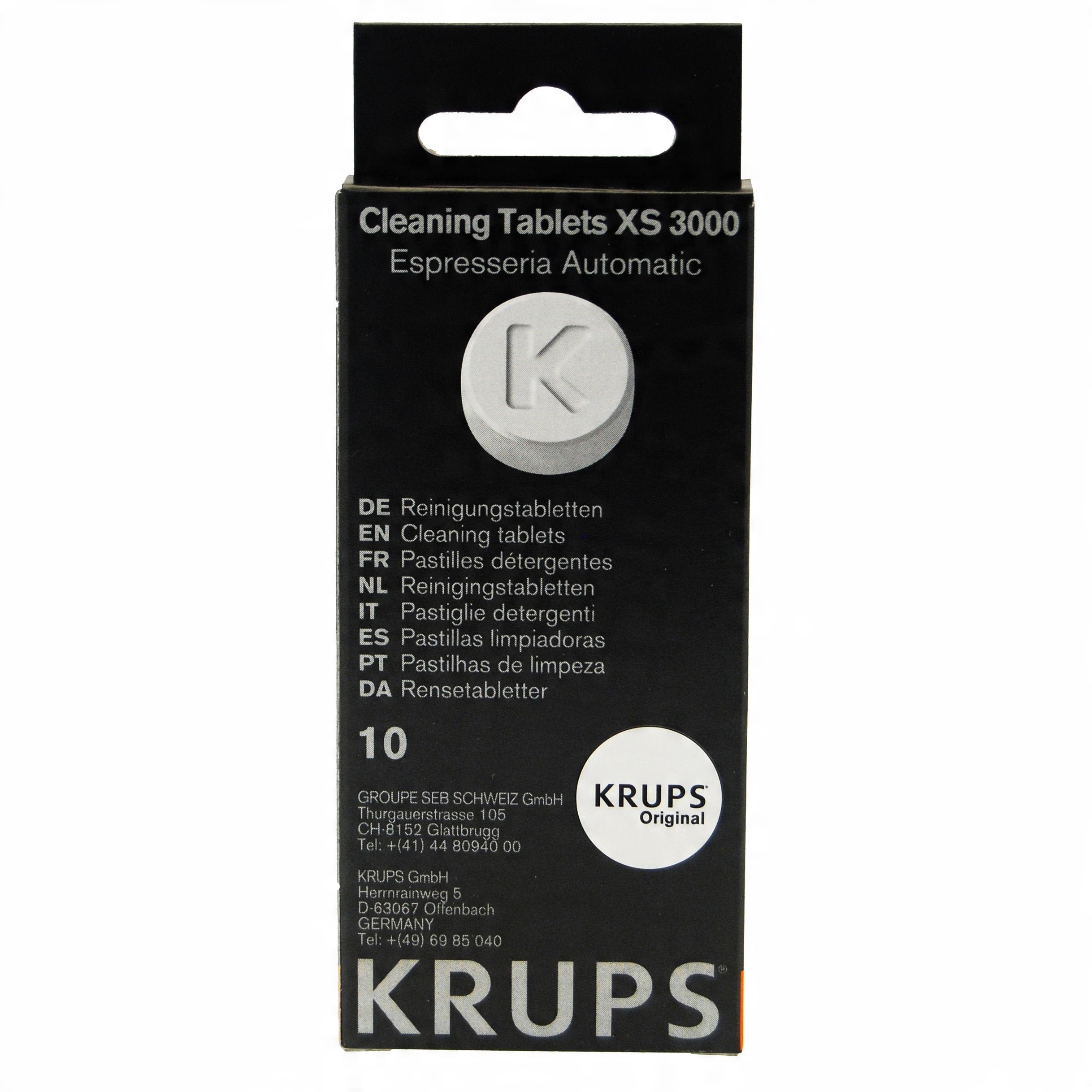 

Tabletki czyszczące ekspres Krups XS3000 oryginał