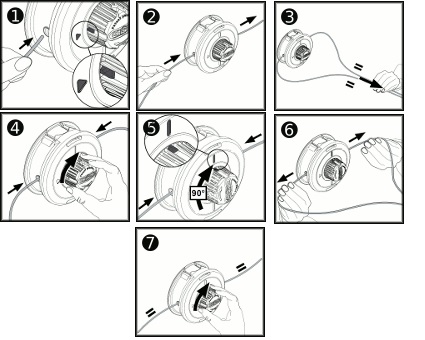 UNIWERSALNA GŁOWICA ŻYŁKOWA METAL MOCNA EAN (GTIN) 5907589363494