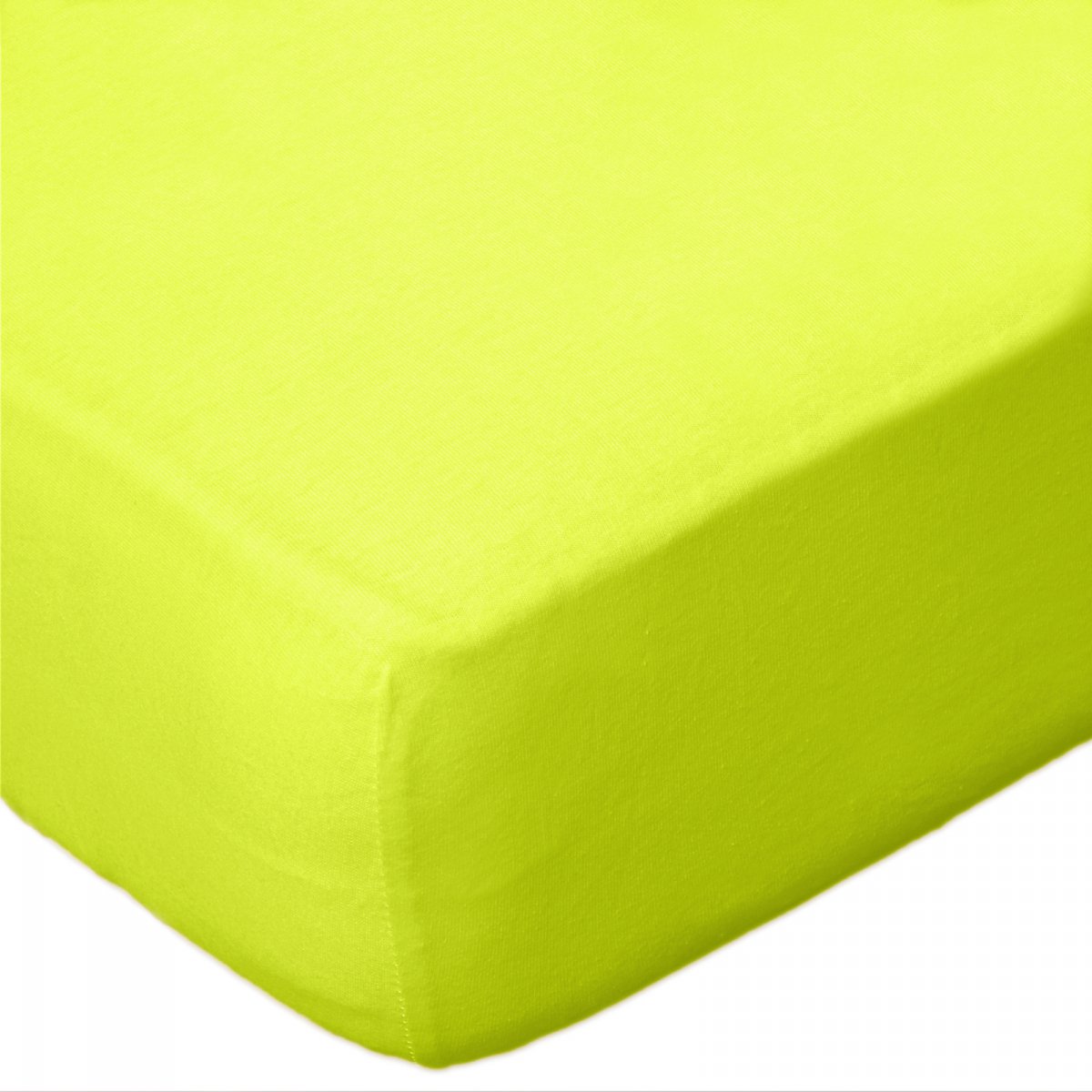 

Prześcieradło Jersey dżersej 220x200 wz. limonkowy