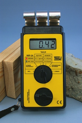 WILGOTNOŚCIOMIERZ DREWNA, MAT.BUDOWLANYCH WIP-24 Kod producenta TANEL