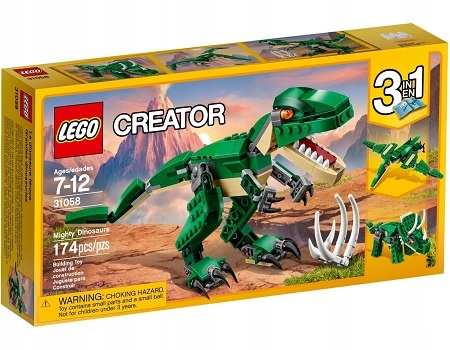 

Lego 31058 Creator Potężne dinozaury