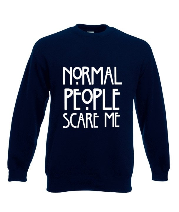 

Bluza Oversize American Horror Normal People