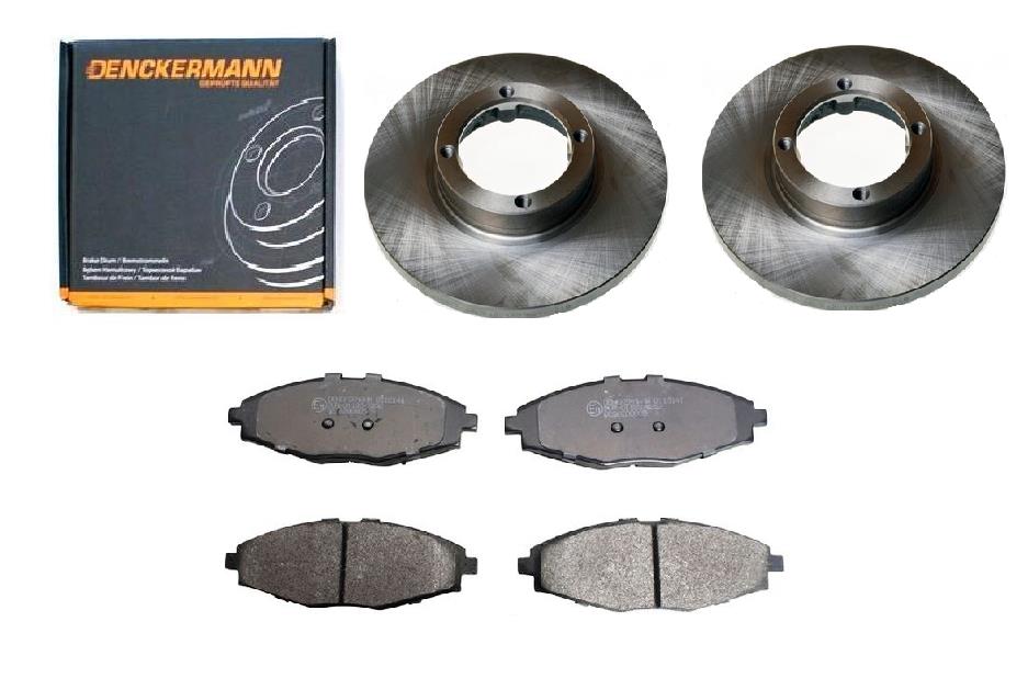 Kotouče Destičky Daewoo Matiz Chevrolet Matiz Spark Přední 236 Sada Plné