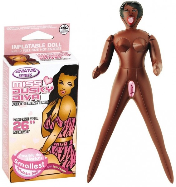 

dmuchana Lalka mini kawalerski 18 murzynka