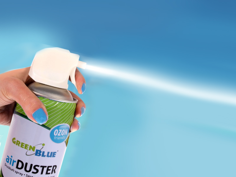 PROMOCJA - SPRĘŻONE POWIETRZE + RURKA 600ml GREEN Kod producenta 36876