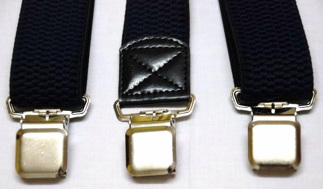 Szelki męskie do spodni 4 cm solidne kolory Y64 Wzór dominujący inny wzór