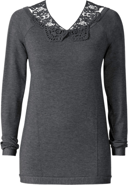 

Intimissimi Bluzka S / 36 grafit kołnierzyk