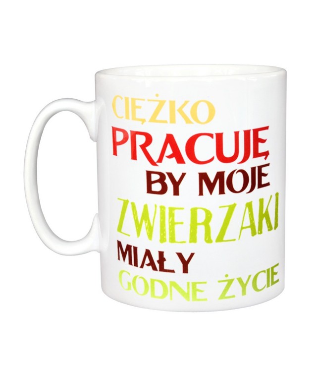 

Kubek Zwierzaki na Prezent, Super Jakość!