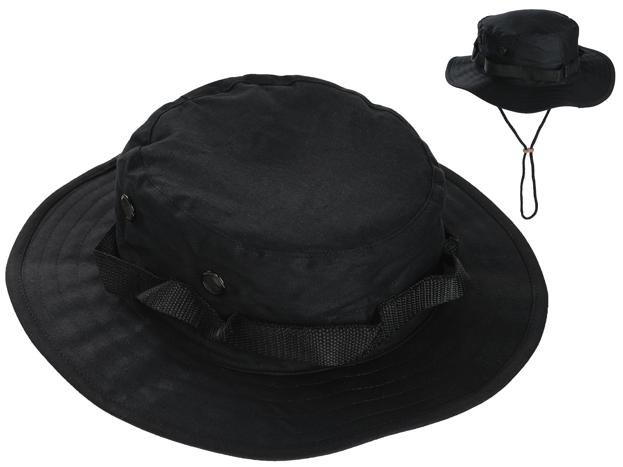 

Wojskowy Kapelusz Vietnam Jungle Hat Us Czarny M