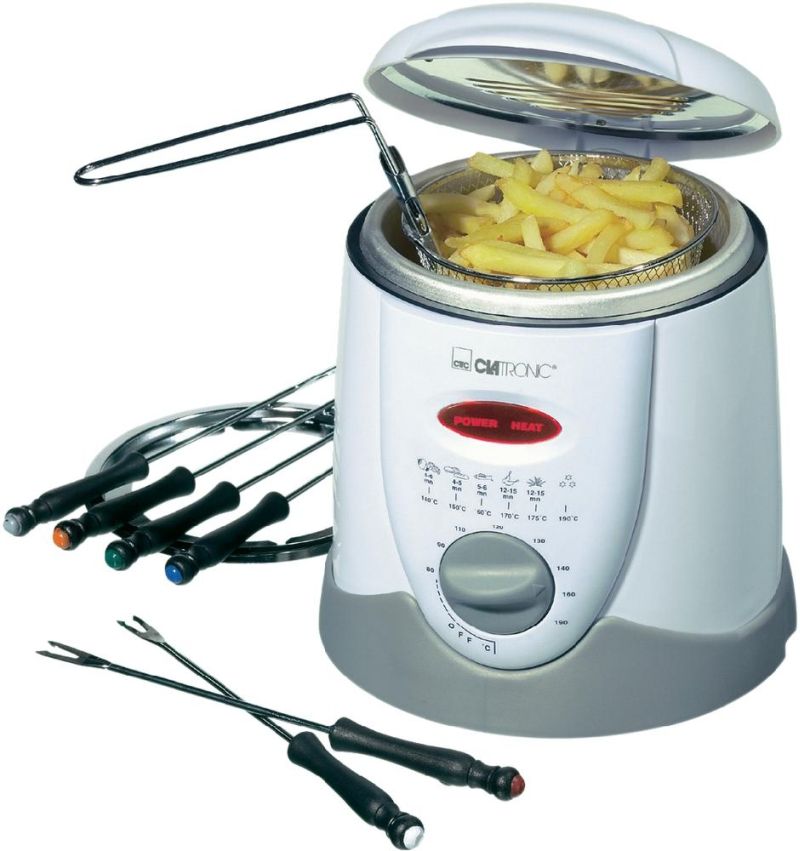 

Frytkownica Fondue +widelce Clatronic 2916 Zgrabna