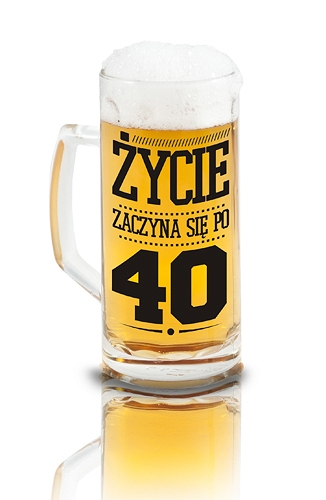 

Kufel Urodzinowy Życie Zaczyna Się Po 40