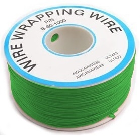 Przewód kabel KYNAR 0,24mm (5m) zielony (2527) Kod producenta 2527-5m