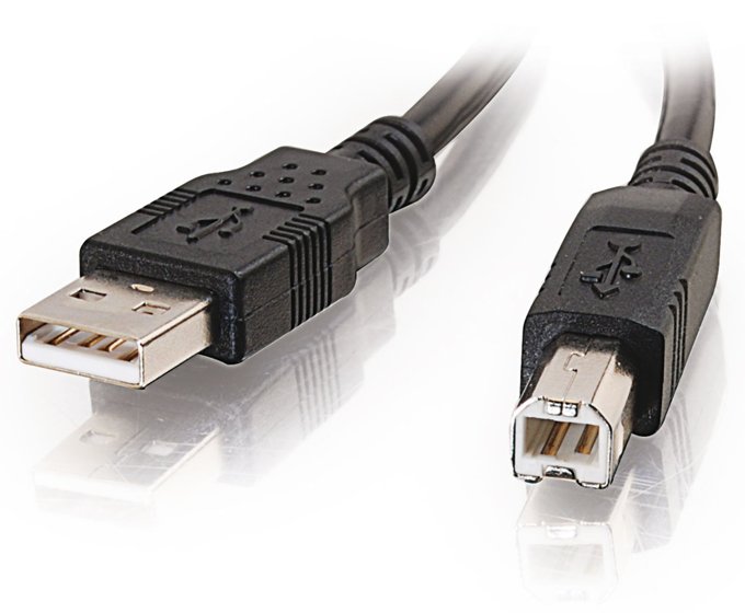 

RJW4 Czarny Przewód Usb 3 m Do Drukarki I Skanera