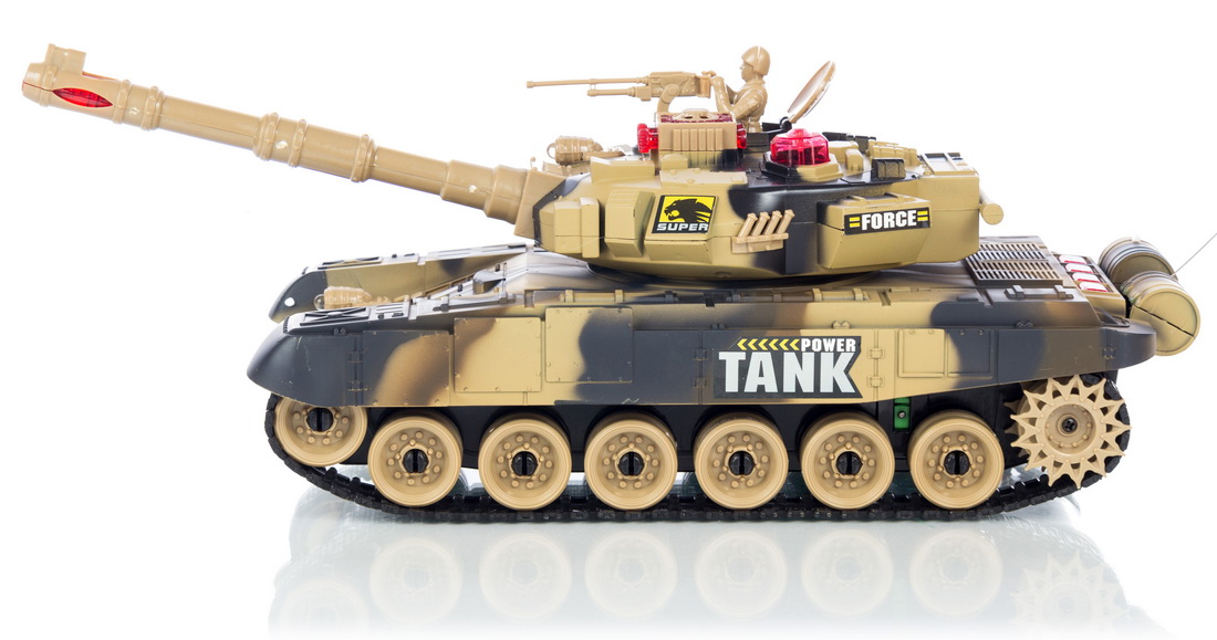 DUŻY CZOŁG ZDALNIE STEROWANY RC WAR TANK 9993 34cm Wiek dziecka 6 lat +