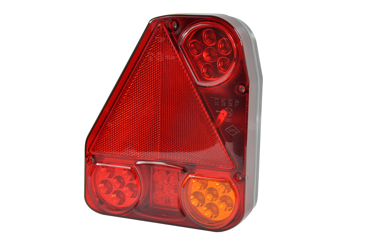 ЗАДНИЙ ФОНАРЬ ЛЕВЫЙ С ТРЕУГОЛЬНИКОМ LED LZD 776