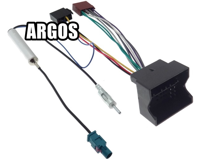 ISO ADAPTER CITROEN PEUGEOT + SEPARATOR FAKRA Marka soling