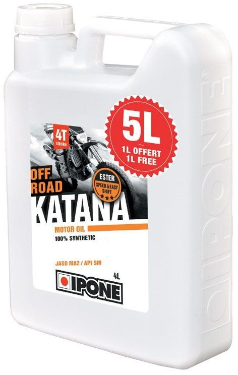 Ipone Katana Off Road 10W50 4T syntetický olej 5L
