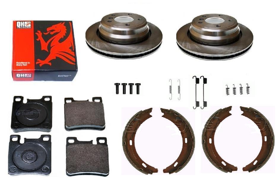 Kotouče Destičky Čelistí Mercedes S Třída W140 Zadní