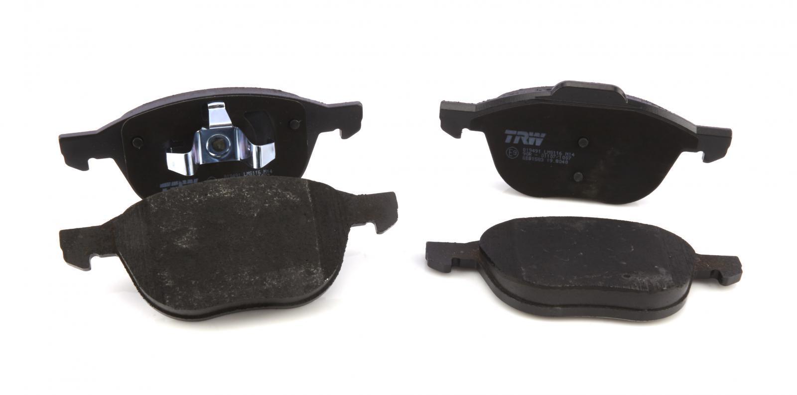 GDB1583 - TRW колодки передние VOLVO S40 V50 C70 II C30