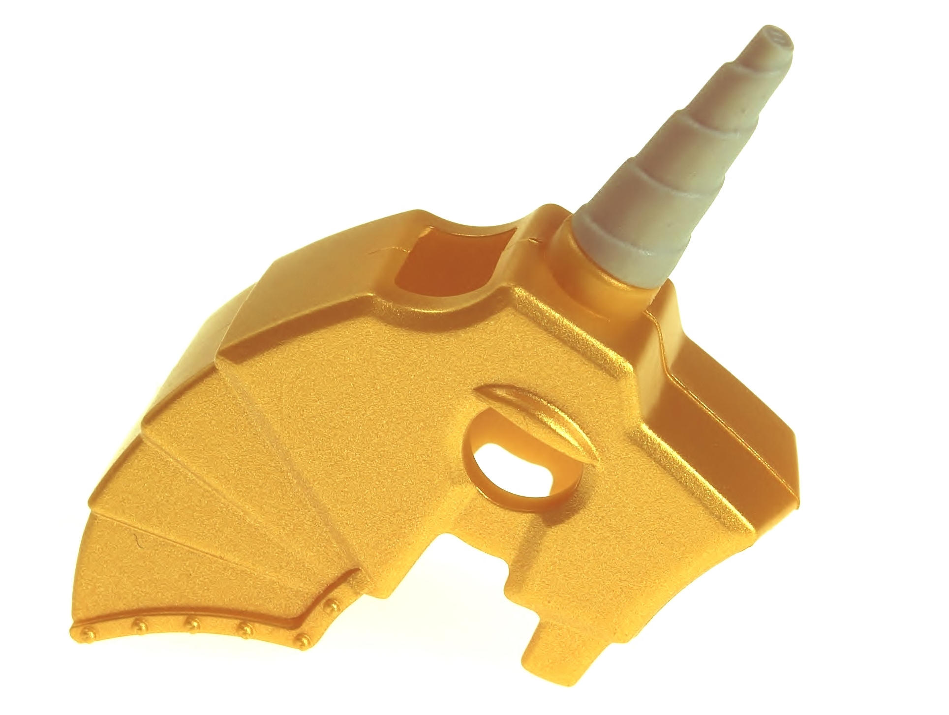 

Lego Hełm konia srebrny róg 89524 złoty metalik