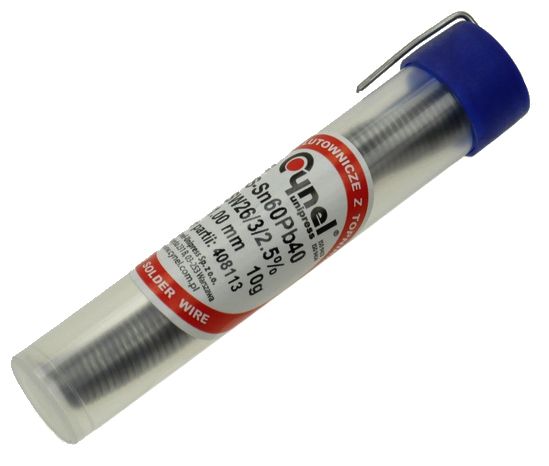 

Cyna LC60 fiolka Spoiwo Lutownicze 10g