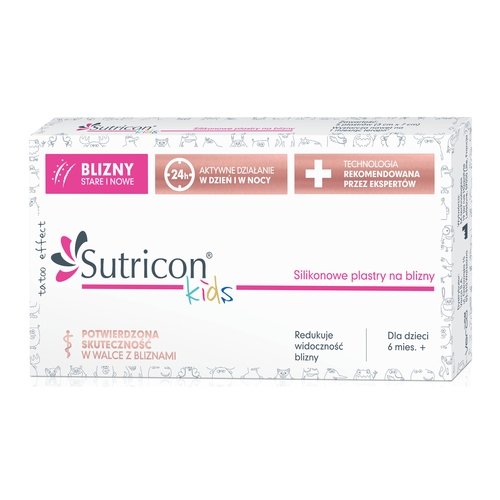 

Sutricon Kids Plaster Na Blizny Dla Dzieci