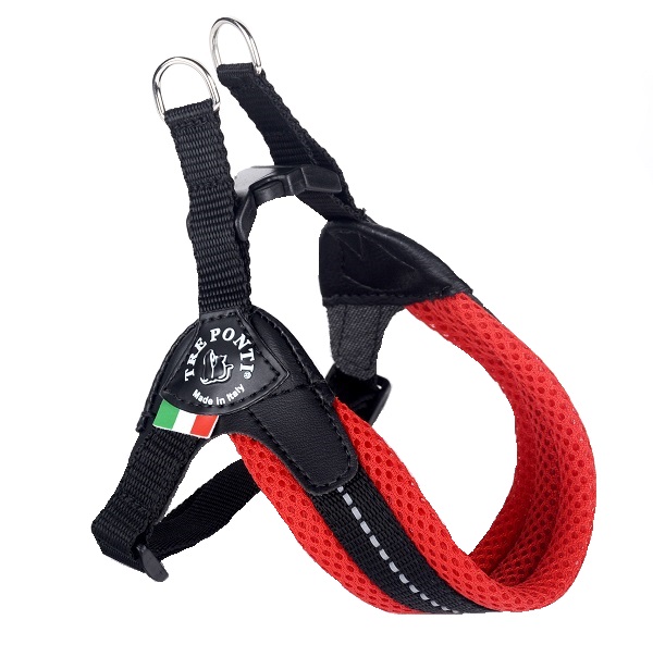 

Szelki małego psa 43-58cm Tre Ponti oddychające