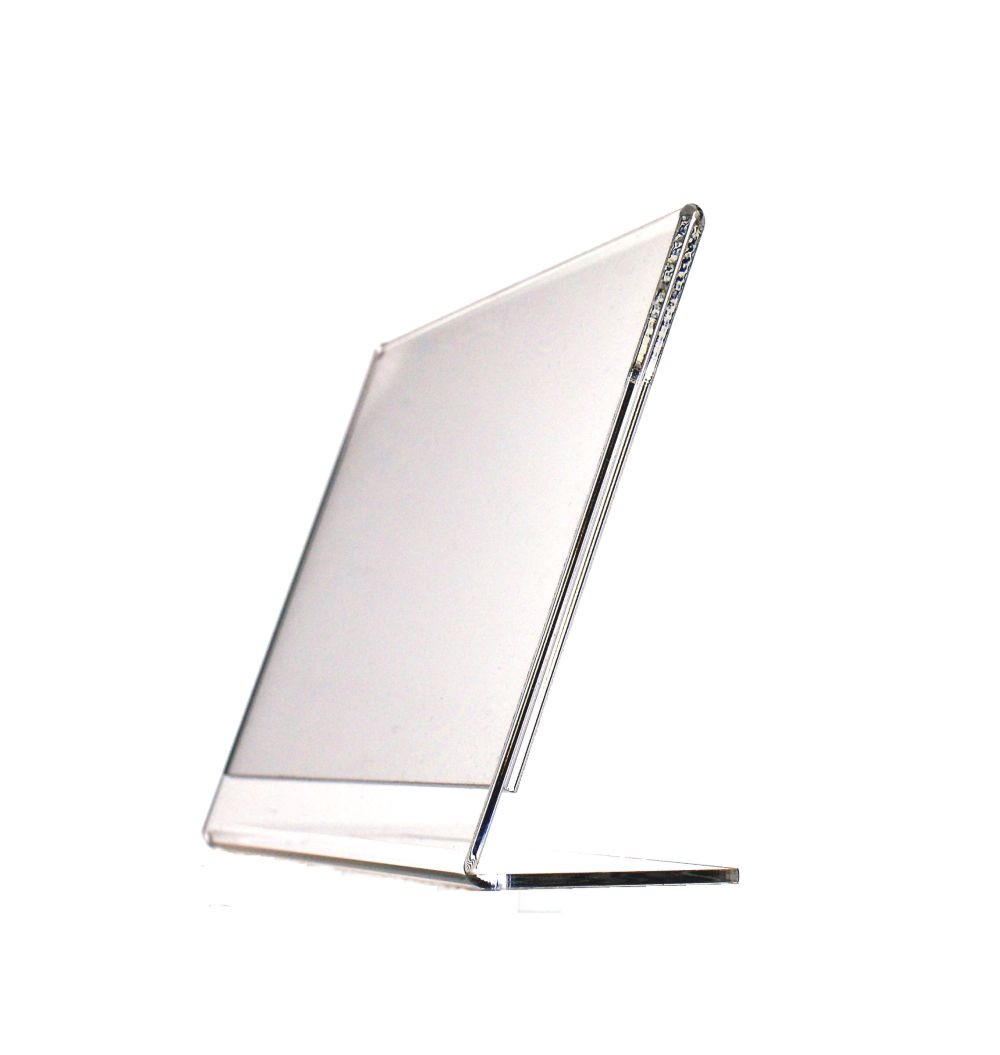 

Podstawek pod opis L 40/60,stojak z Plexi,cenówka