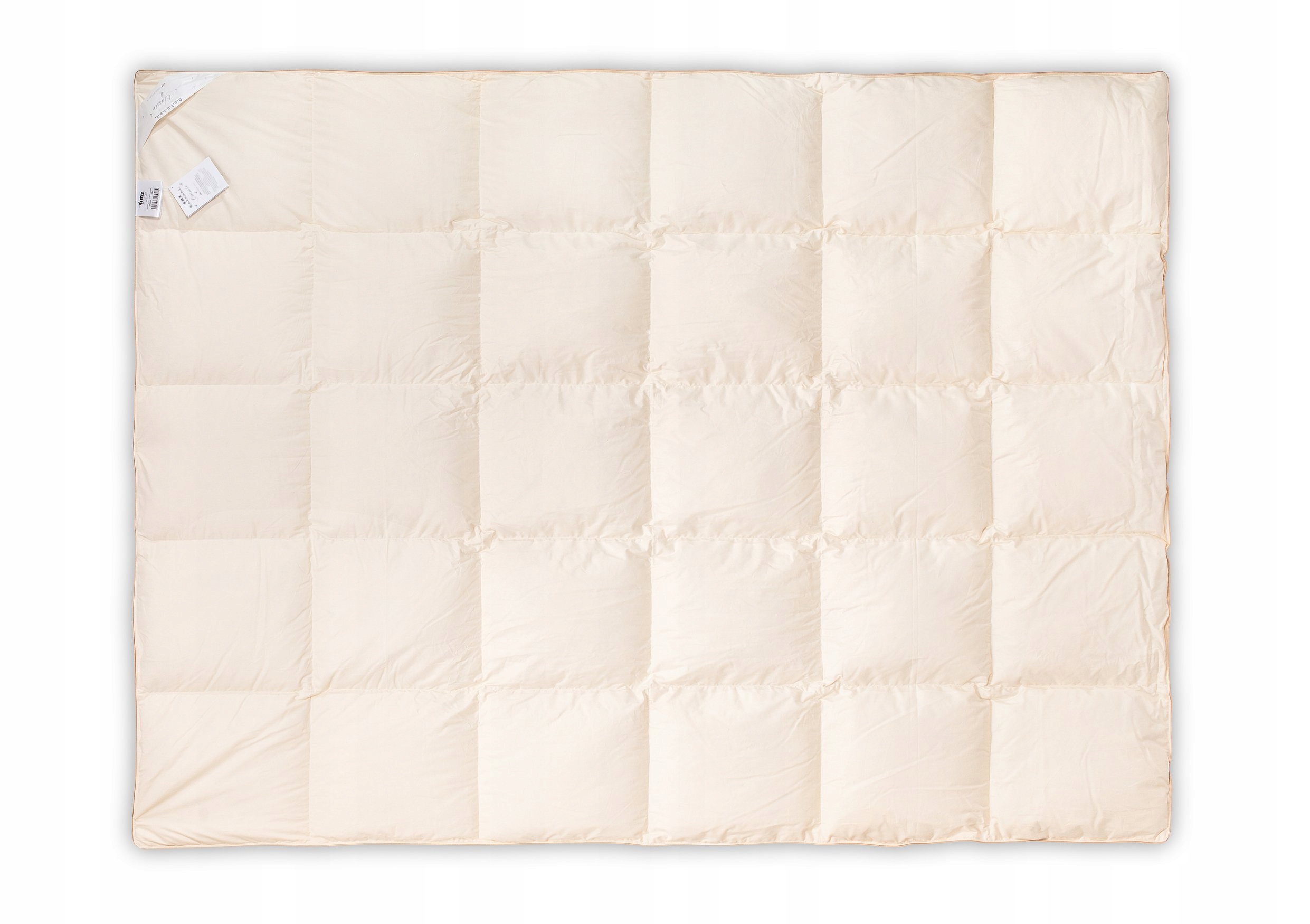 Přikrývka Teplá zimní Amz Krémová Péřová 200x220