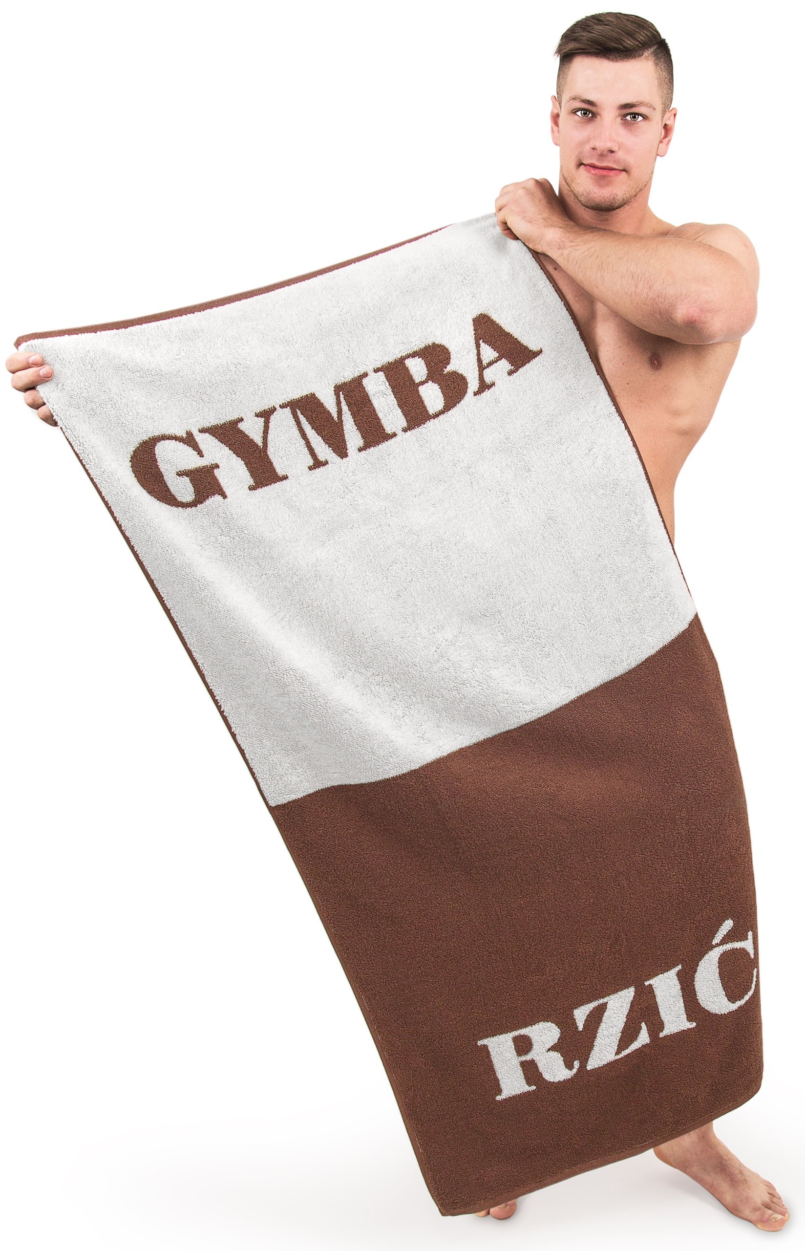 

Ręcznik Kąpielowy 70x140 Gymba Rzić prezent gadżet