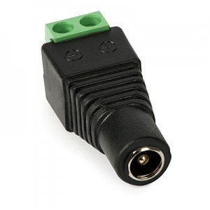 

5xGNIAZDO DC 2,1/5,5 szybko złącze przykręcane Led
