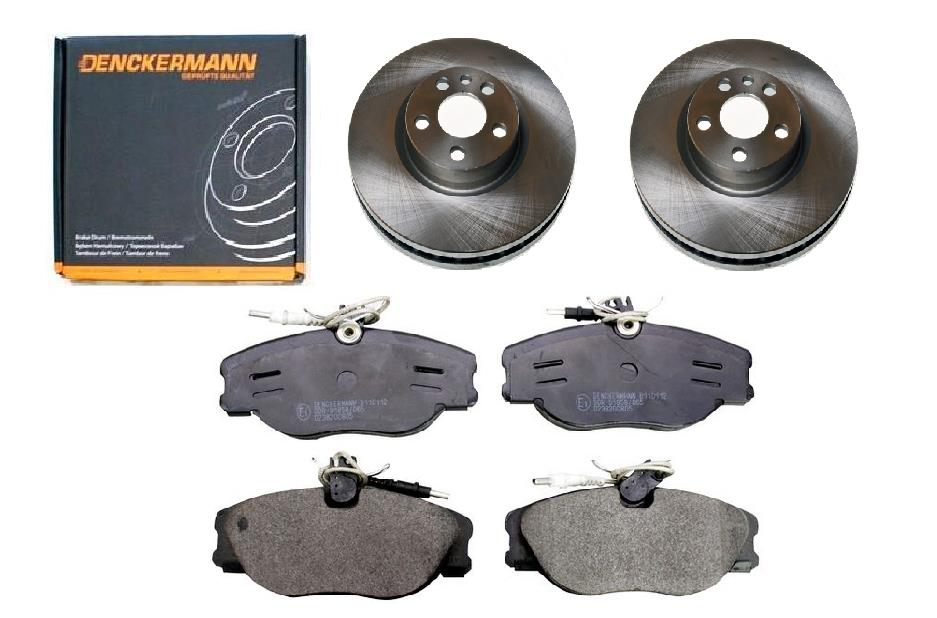 Kotouče Peugeot 806 Expert Scudo Ulysse Jumpy Zeta Přední 281 mm Sada