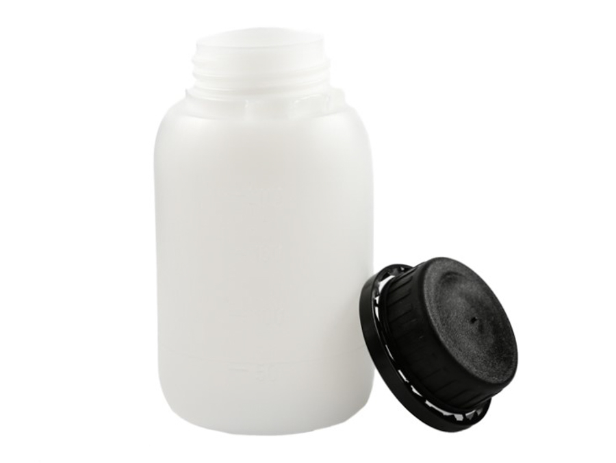 

Butelka Hdpe 250 ml nakrętka z plombą czarna