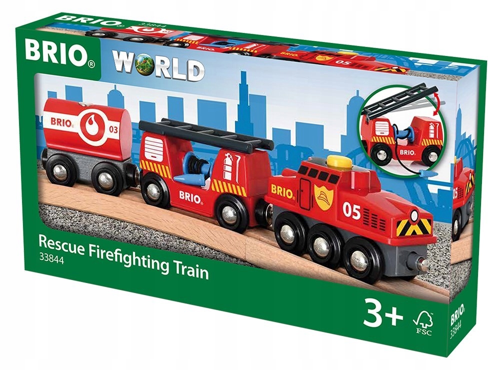 

Brio Drewniana Lokomotywa Do Przeładunków 33844