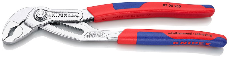 KLIEŠTE COBRA 87 05 250 KNIPEX RUKOVÄŤ 2-ZLOŽKA