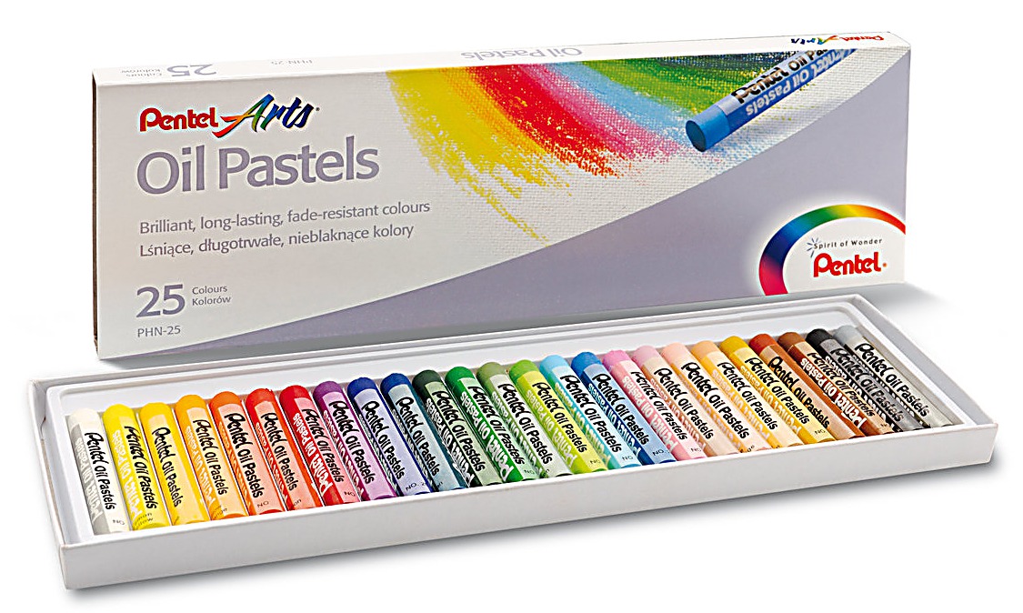 

Pentel Kultowe Pastele Olejne