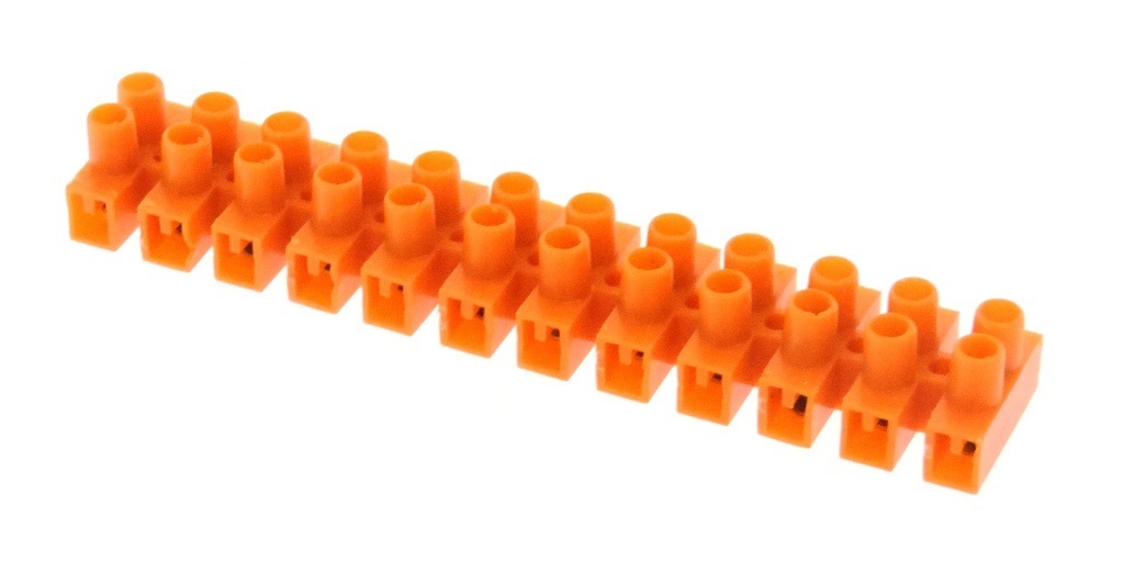 

Złączka Listwa Kablowa 12 Torowa 4mm 2 sztuki