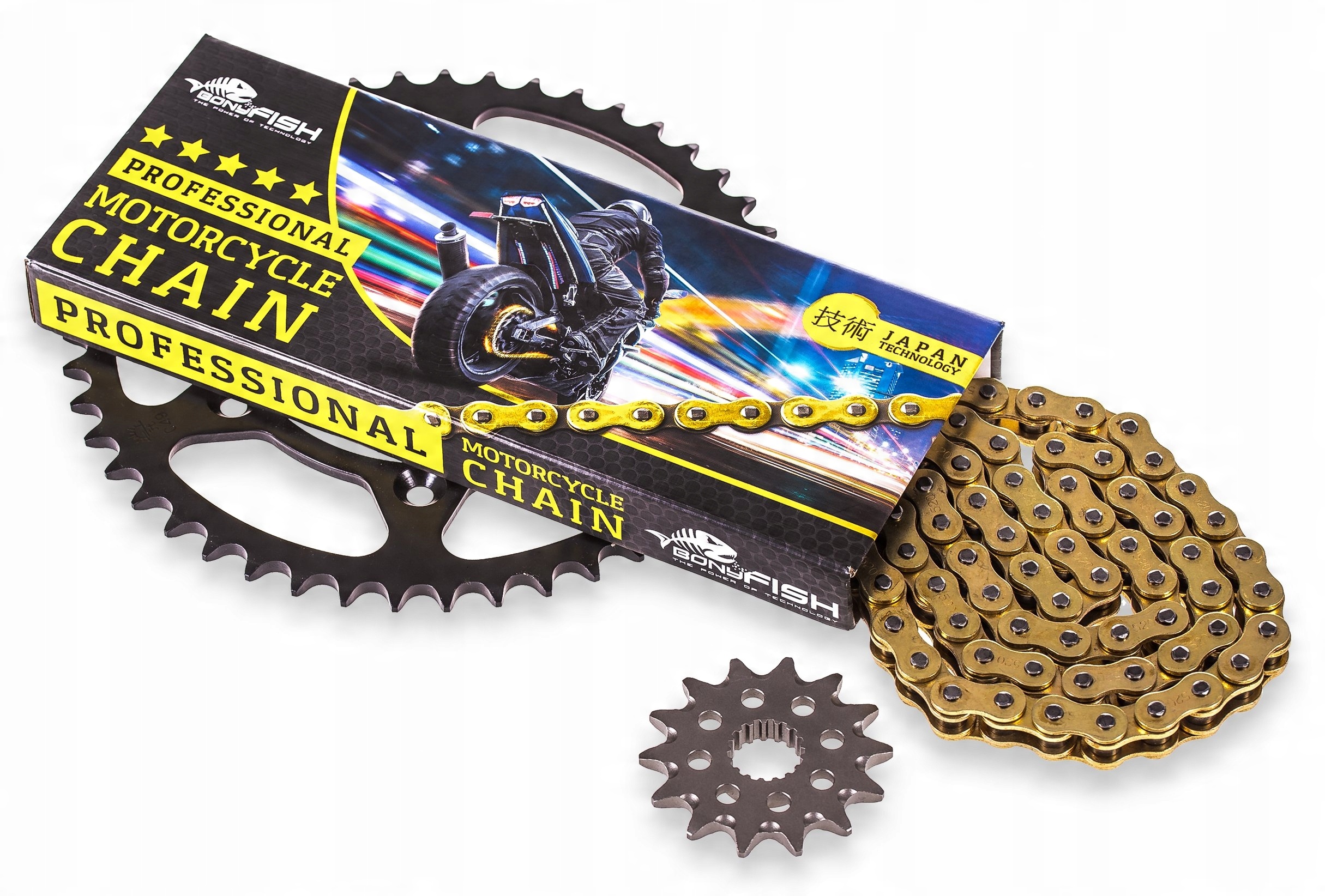 

Zestaw napęd-owy Yamaha Yz-f 250 F 05-09r S.Wzmocn