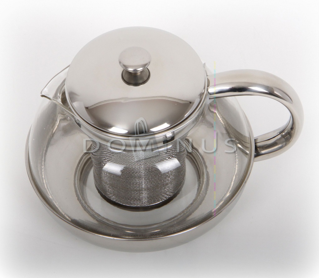 29350 AMBITION DZBANEK ZAPARZACZ ZIÓŁ HERBATY 0,6L Materiał szkło