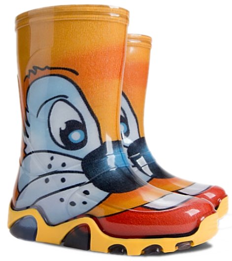 KALOSZE DEMAR roz 34/35 KOT ŻÓŁTY Marka inna