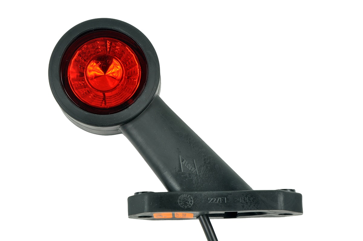 

Lampa Obrysowa Gumowa Led Biało Czerwona LD 725/P