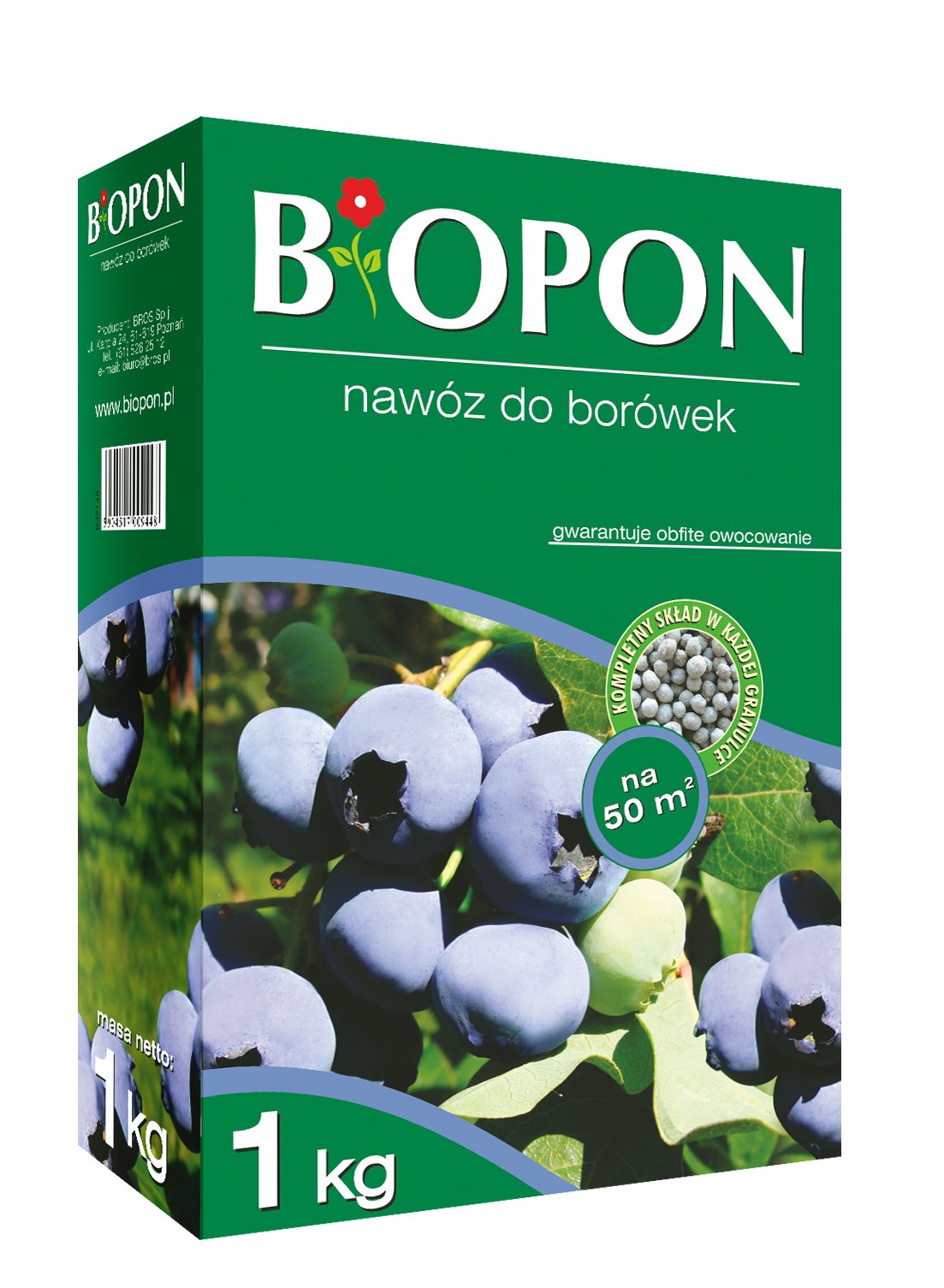 

Nawóz do borówek Biopon 1kg