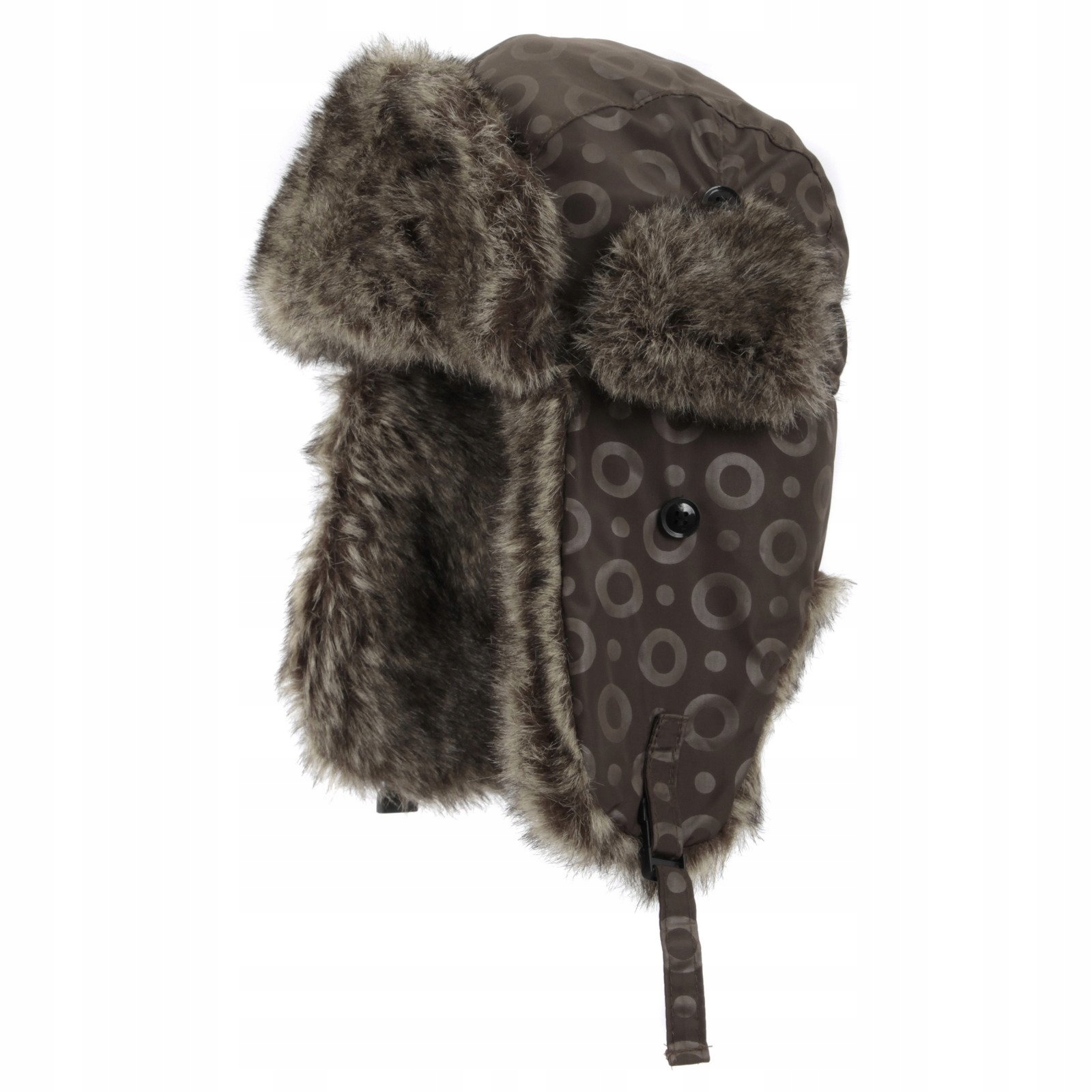 W159B CZAPKA ZIMOWA USZATKA CIEPŁA